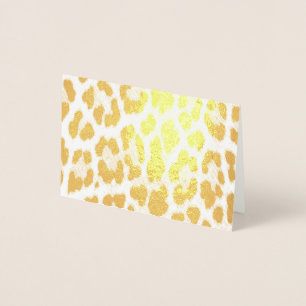 Carte Dorée trendy stylislisi wild safari leopard print