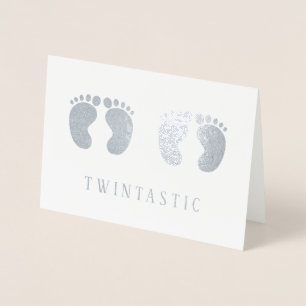 Carte Dorée Twins Twintastic Funny Silver