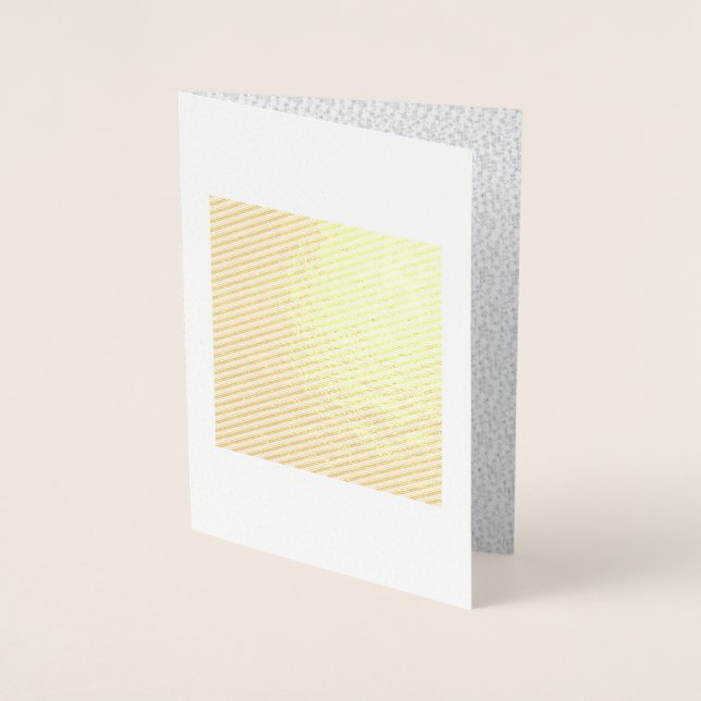 Carte Dorée Une surface entièrement blanche et sans fonctionna (Devant)