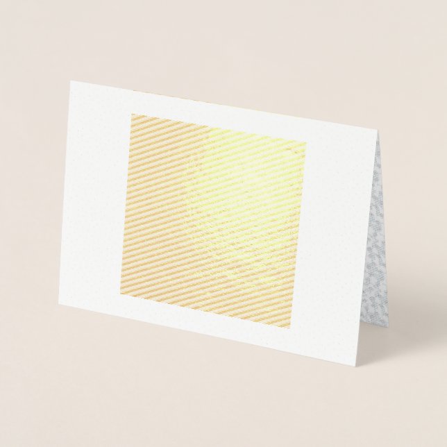 Carte Dorée Une surface entièrement blanche et sans fonctionna (Devant)