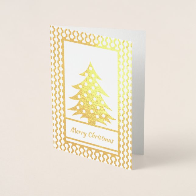 Carte Dorée Véritable Noël Gold (Devant)