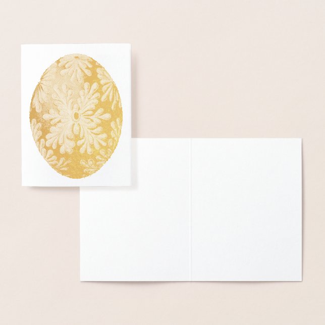 Carte Dorée Vintage Haeckel (Affichage)