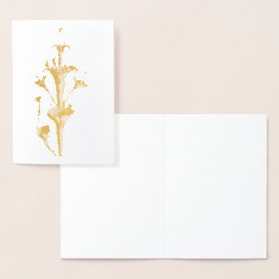 Carte Dorée Vintage Haeckel