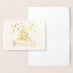 Carte Dorée Wesołych Świąt