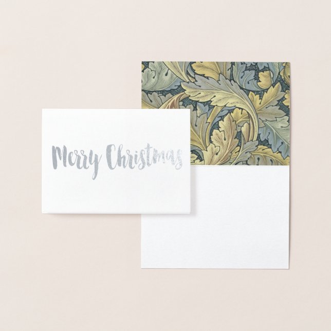 Carte Dorée William Morris Acanthus Leaves (Affichage)