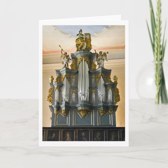 Carte d'orgue Limburg, Allemagne (verticale) (Devant)