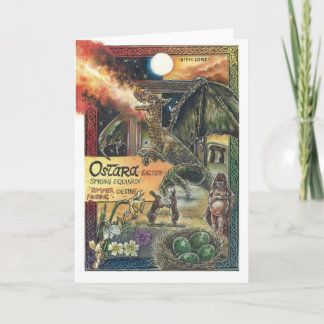 Carte d'Ostara (Pâques)