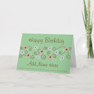 Carte Dot Birthday