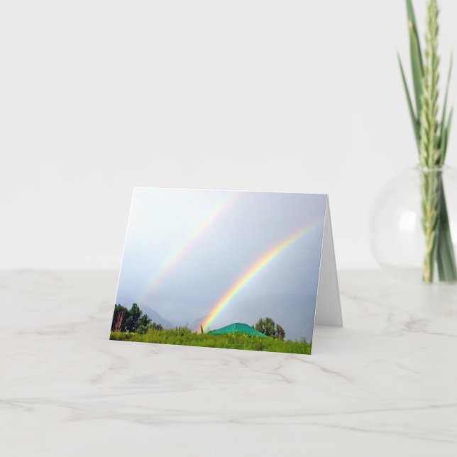 Carte Double arc-en-ciel (Devant)