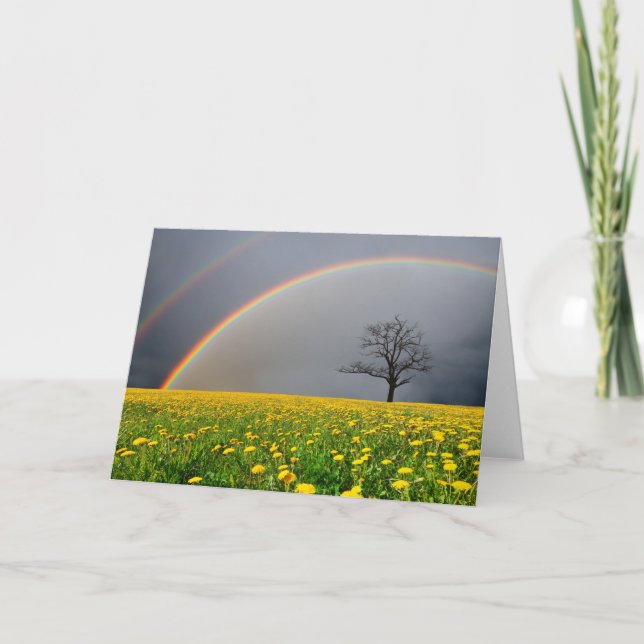 Carte Double arc-en-ciel (Devant)