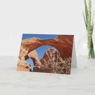 Carte Double Arche à Arches National Park