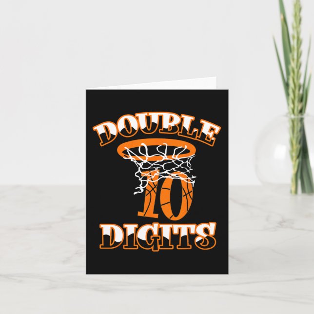 Carte Double chiffres Décorations d'anniversaire garçon  (Devant)