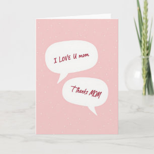 Carte Douce Amour Maman