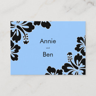 Carte douce de directions de mariage de ketmie