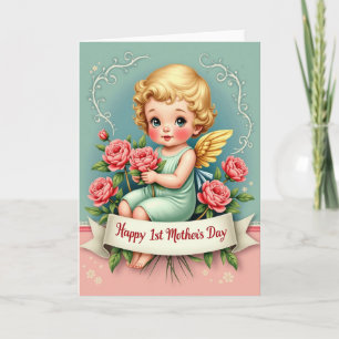 Carte Douce de l'Amour Maternel Floral