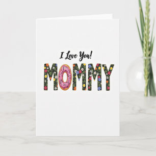 Carte Douce 'Je T'Aime Maman'
