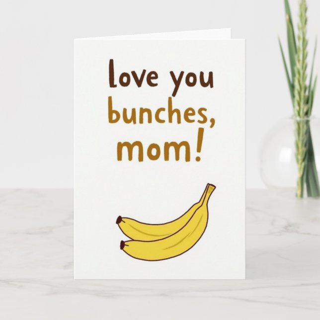 Carte Douce Maman Je T'Aime Bouquets (Devant)