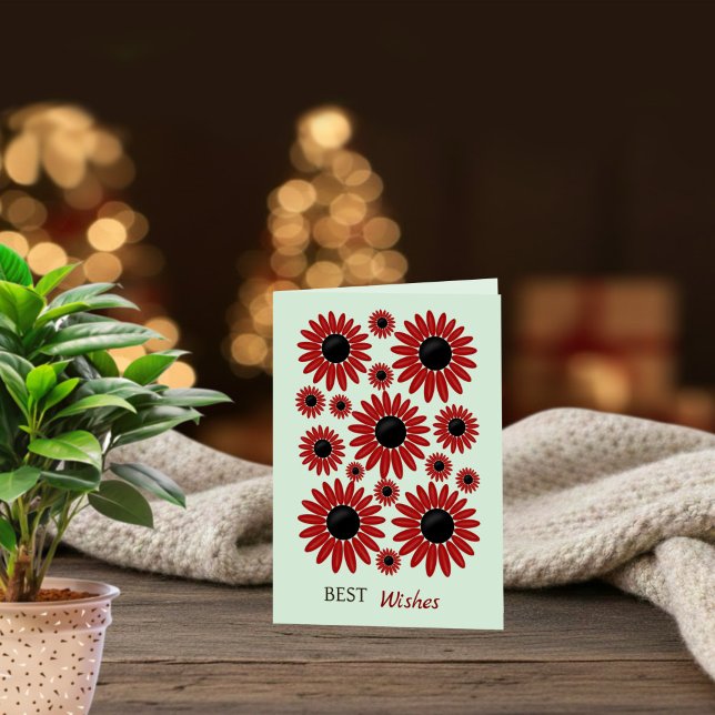 Carte Douces Florales Express Velvet Anniversaire (Créateur téléchargé)