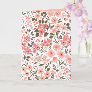 Carte Douces rêves floraux