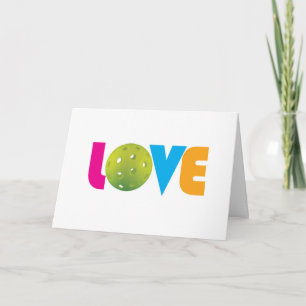 Carte Doux pickleball💘 Saint-Valentin