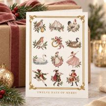 Douze Jours de Noël de Merry Vintage
