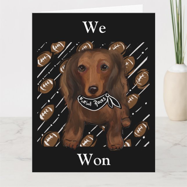 CARTE DOXIE ROUX AUX CHEVEUX LONGS (Devant)