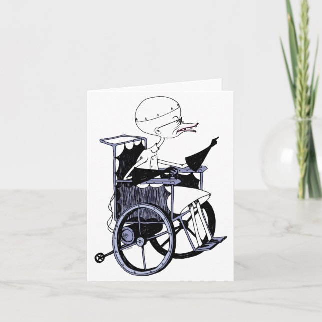 Carte Dr Finkelstein Scientifique Fou Bébé  (Devant)