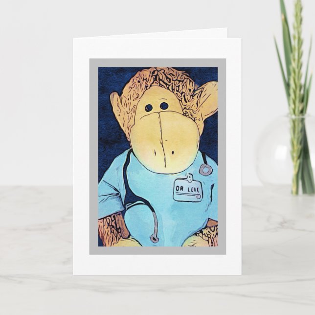 Carte Dr Love Get Well card (Devant)
