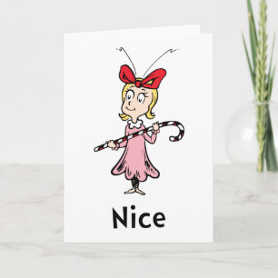 Carte Dr. Seuss Cindy-Lou Who est gentille