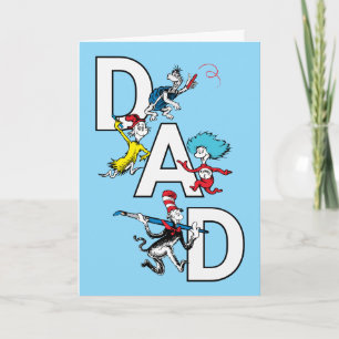 Carte Dr. Seuss Fête des pères