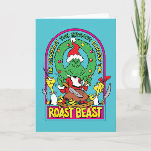 Carte Dr. Seuss Graphique de Bête Rôtie
