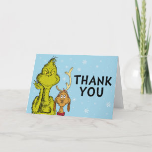 Carte Dr. Seuss Grinch Hiver Anniversaire Merci