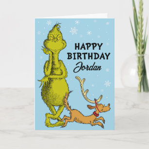Carte Dr Seuss   Grinch Winter Birday