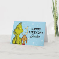 Dr Seuss | Grinch Winter Birday