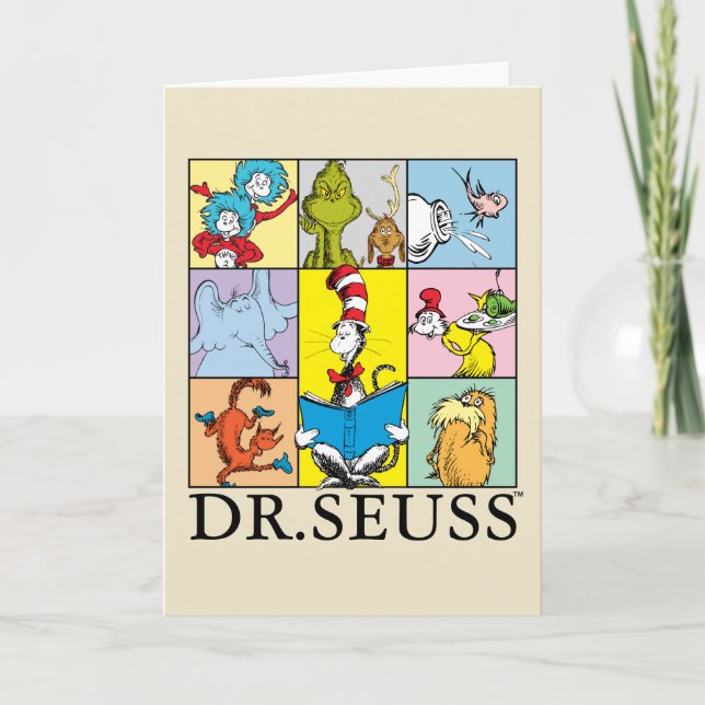 Carte Dr. Seuss | Histoires Graphiques (Devant)
