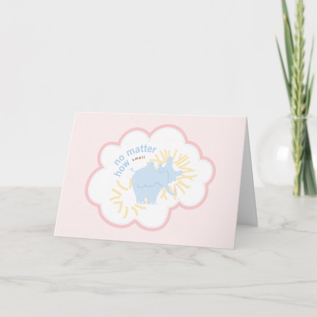 Carte Dr. Seuss Horton | Qu'importe sa petitesse (Devant)