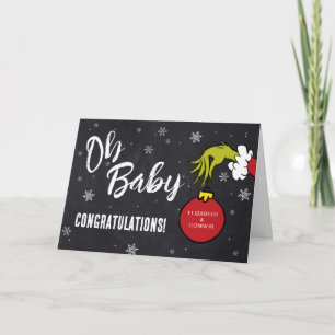 Carte Dr. Seuss Oh Baby Grinch Baby Félicitations