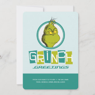 Carte Dr. Seuss Salutations grincheuses