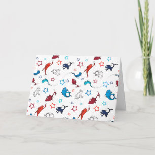 Carte Dr Seuss Un poisson deux étoiles de poisson Moti