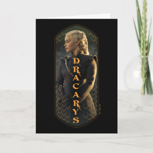 Carte "Dracarys" Daenerys Targaryen Graphic