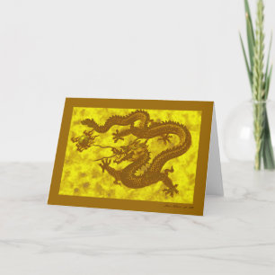 Carte Dragon d'or (vide)