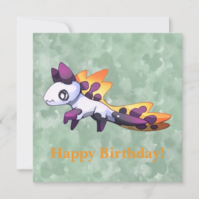Carte Dragon fait la fête  (Devant)