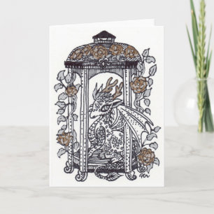 Carte Dragon Rose d'or Gazebo