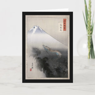Carte Dragon se lève au ciel Ogata Gekko Art