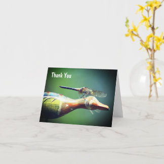 Carte Dragonfly Co Pilot Nature Merci personnalisé