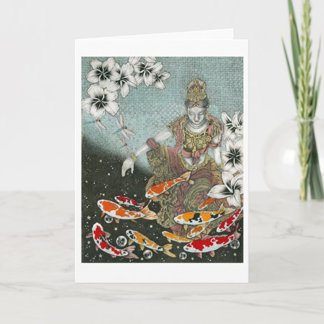 Carte Dragonfly Dream VII (Écouter la paix) (Devant)