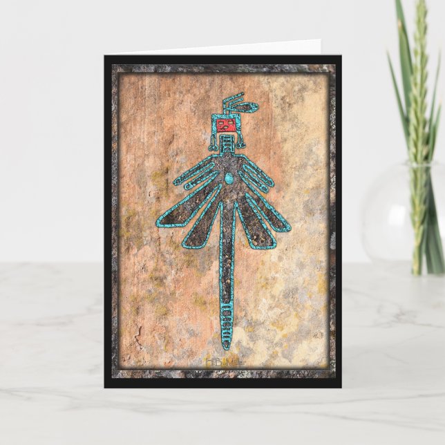 Carte Dragonfly, Mythologie des insectes (Devant)