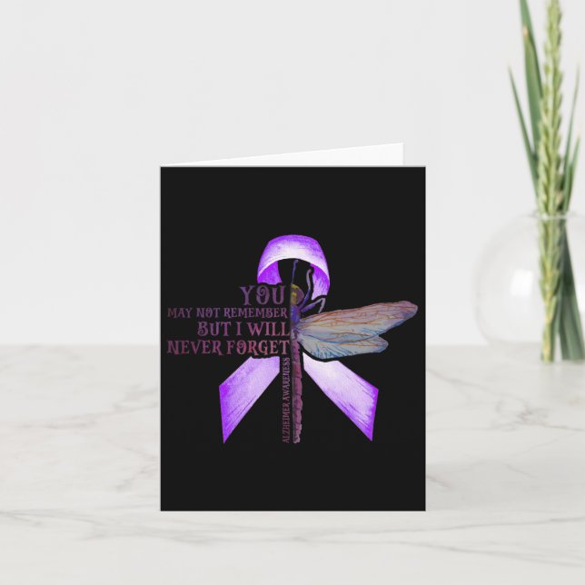 Carte Dragonfly Vous mai ne pas vous souvenir Heimerheim (Devant)