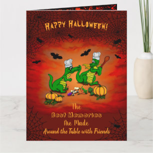 Carte Dragons - Joyeux Halloween ! Aujourd'hui je vais c