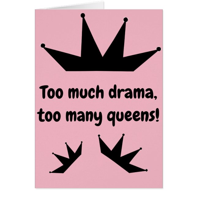 Carte Drama Queens (Devant)